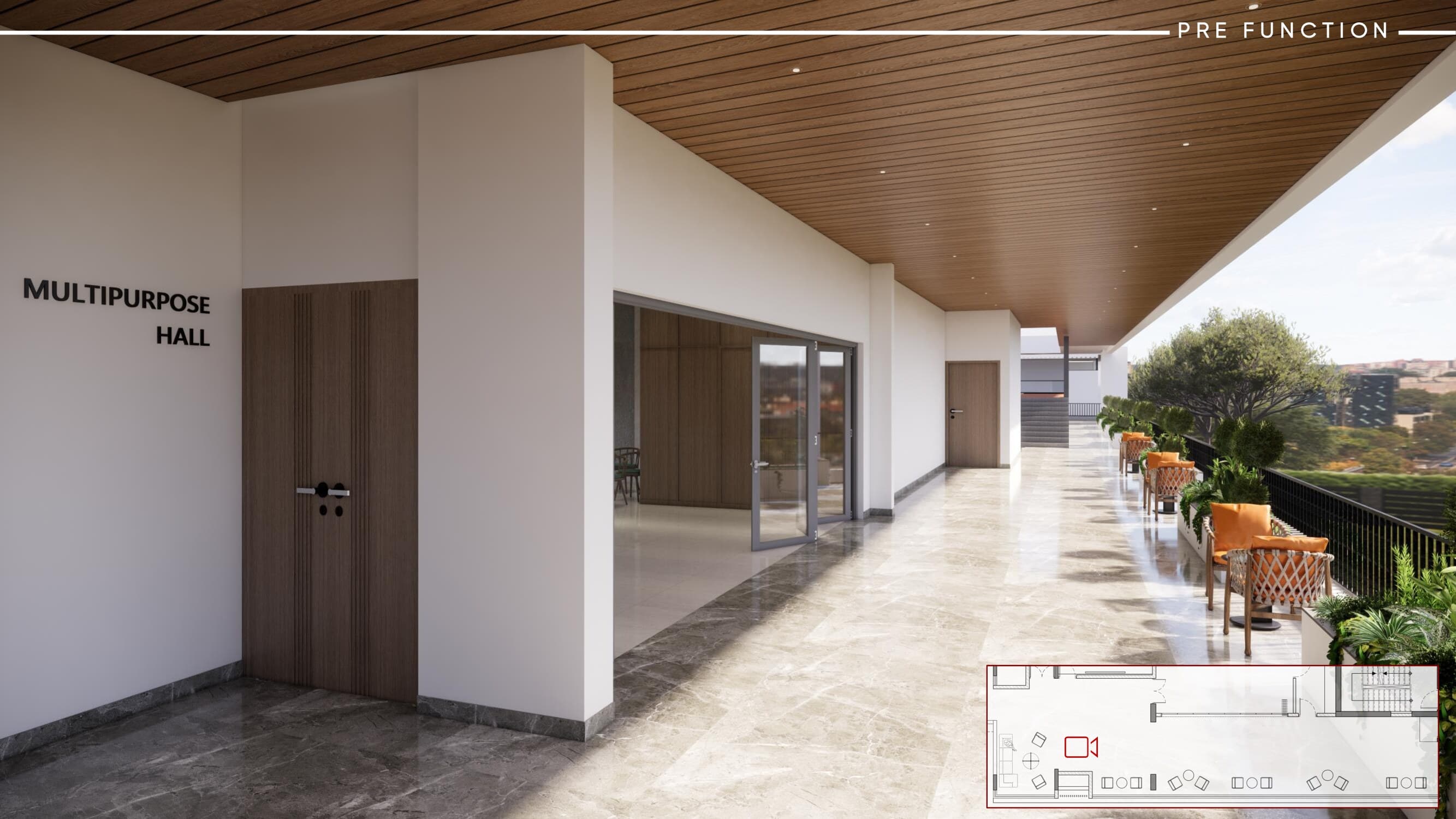 Parklane pre-function area